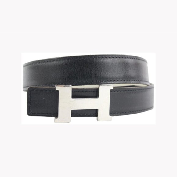 Hermès 24mm Reversible H Logo Belt Kit Silver Constance  39H0R main image 11